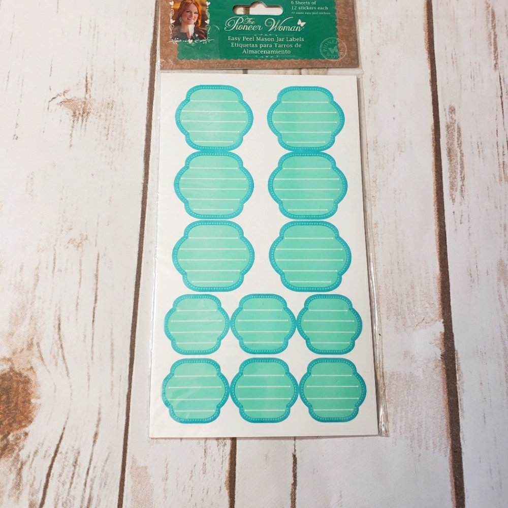 🎈Brand New Pioneer Women Mason Jar Labels